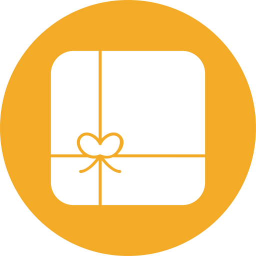 Gift card Generic color fill icon