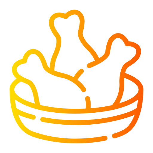 Chicken Generic gradient outline icon