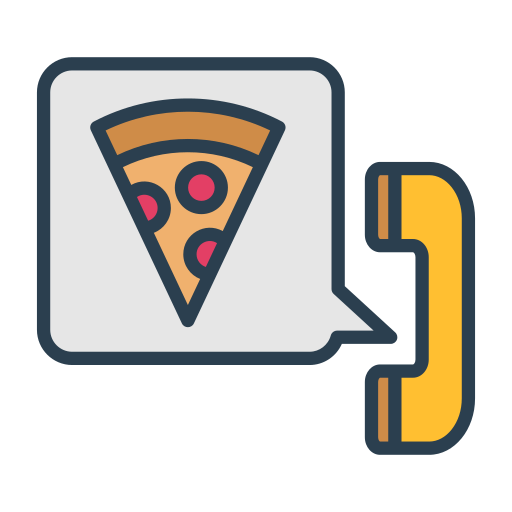доставка пиццы Generic color lineal-color иконка