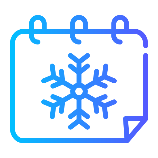 冬 Generic gradient outline icon