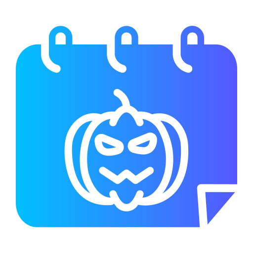 halloween Generic gradient fill icoon