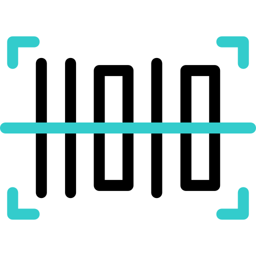 バーコード Basic Accent Outline icon