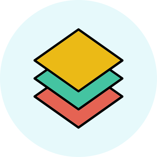 레이어 Generic color lineal-color icon