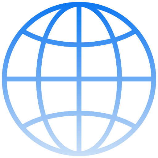 Globe Generic gradient outline icon
