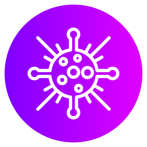 Virus Generic gradient fill icon