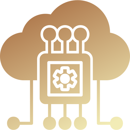 cloud computing Generic gradient fill icon