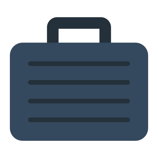 Briefcase Generic color fill icon