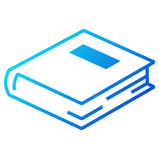 Book Generic gradient fill icon