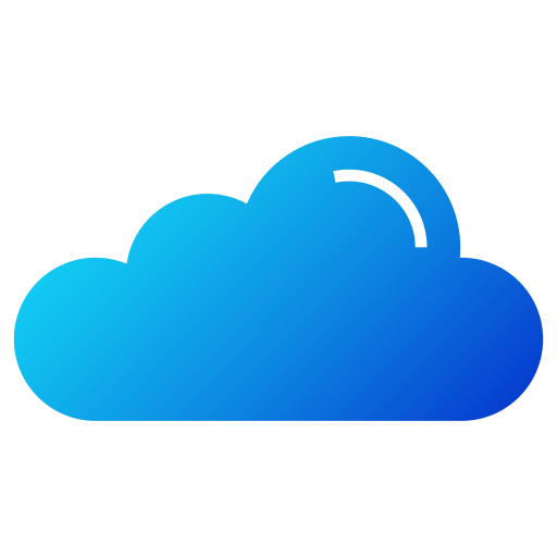 구름 Generic gradient fill icon