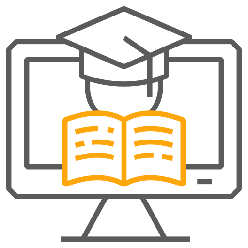 Online learning Generic color outline icon