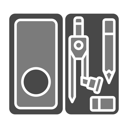 Geometry tools Generic color fill icon