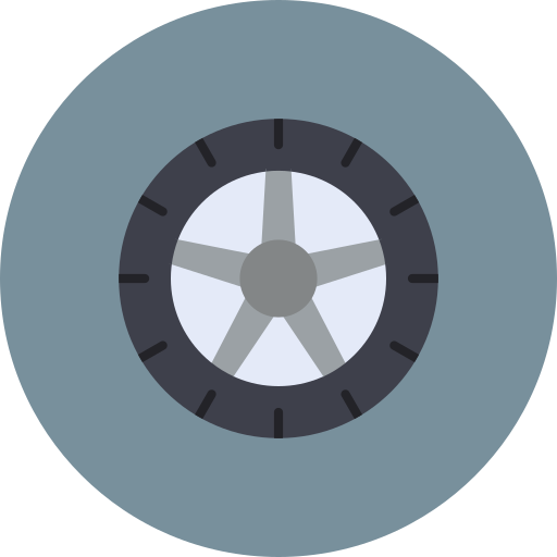 Tyre Generic color fill icon