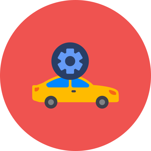 serwis samochodowy Generic color fill ikona