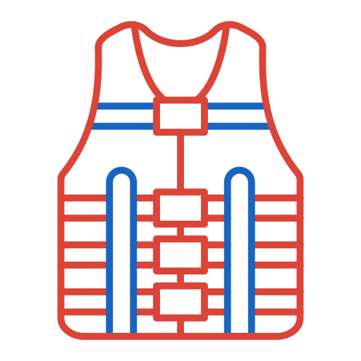 chaleco salvavidas Generic color outline icono