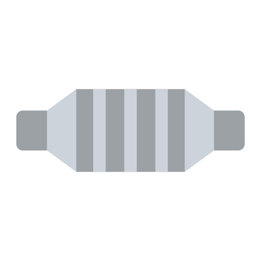 Catalytic converter Generic color fill icon