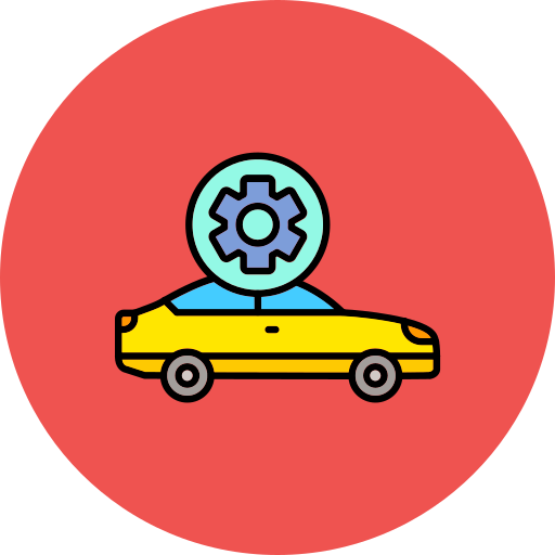 자동차 서비스 Generic color lineal-color icon
