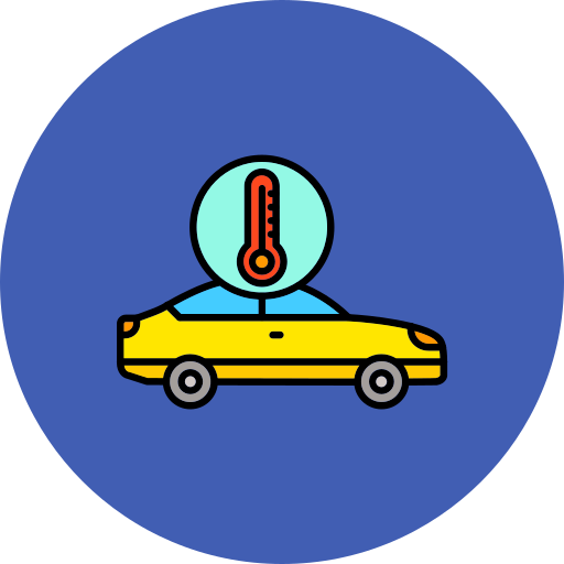 temperatura Generic color lineal-color icono