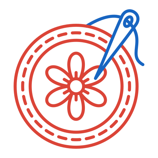 Embroidery Generic color outline icon