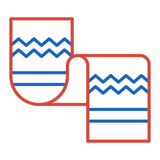 tkanina Generic color outline ikona