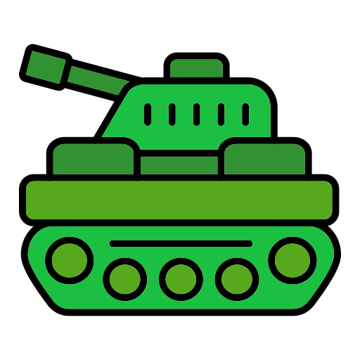 Tank Generic color lineal-color icon