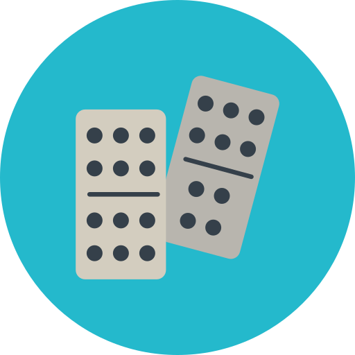 Dominoes Generic color fill icon