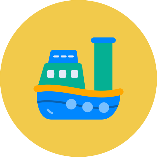 Boat Generic color fill icon