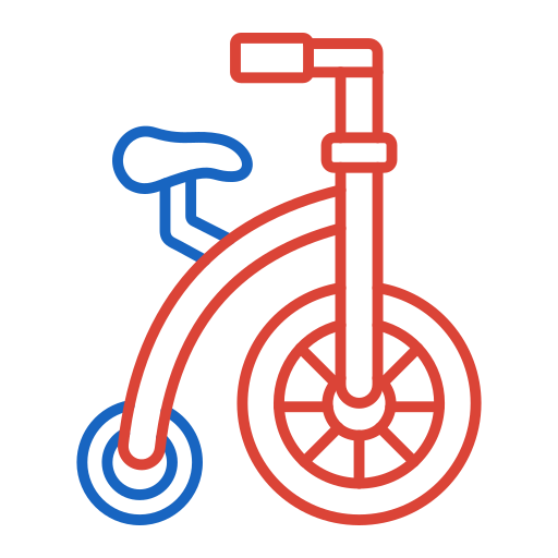 自転車 Generic color outline icon