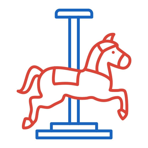 Carousel Generic color outline icon