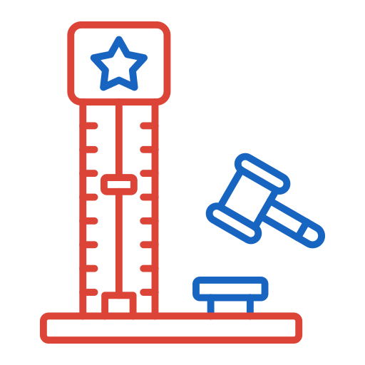Strength tester Generic color outline icon