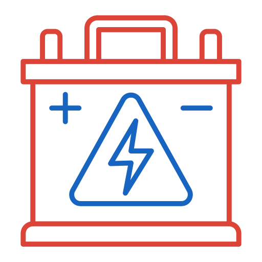 Батарея Generic color outline иконка