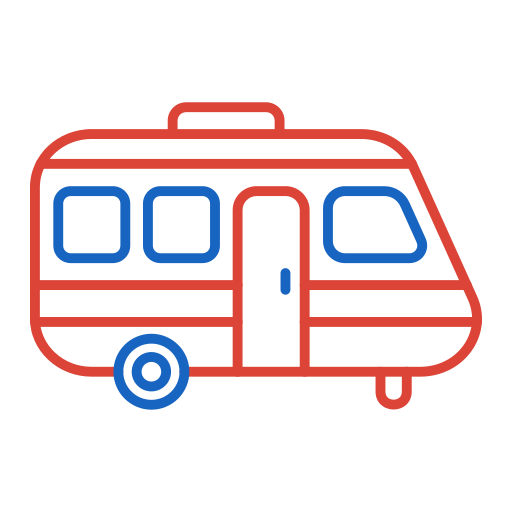 caravan Generic color outline icona