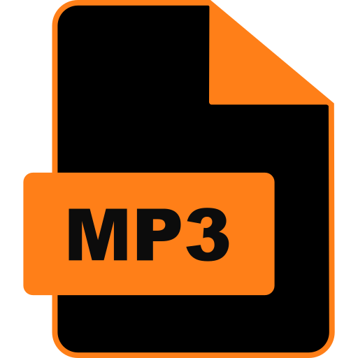 mp3 Generic color fill icono