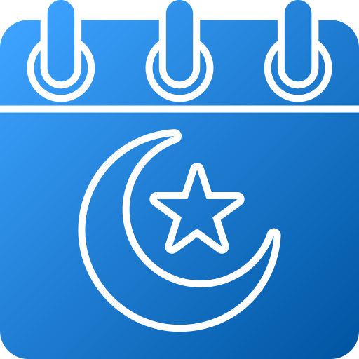 月と星 Generic gradient fill icon
