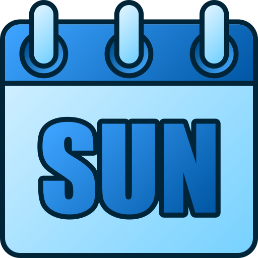 Sunday Generic gradient lineal-color icon