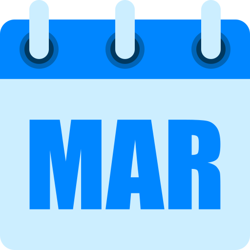 maart Generic color fill icoon