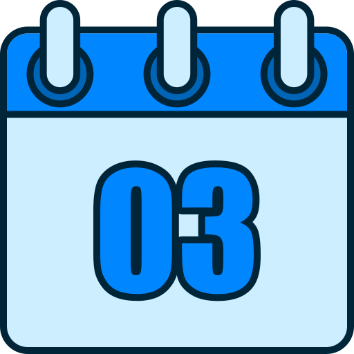 Number 3 Generic color lineal-color icon