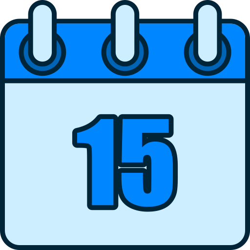 numero 15 Generic color lineal-color icono