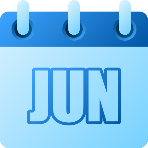 June Generic gradient fill icon