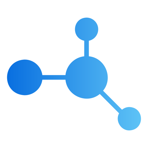 Network Generic gradient fill icon