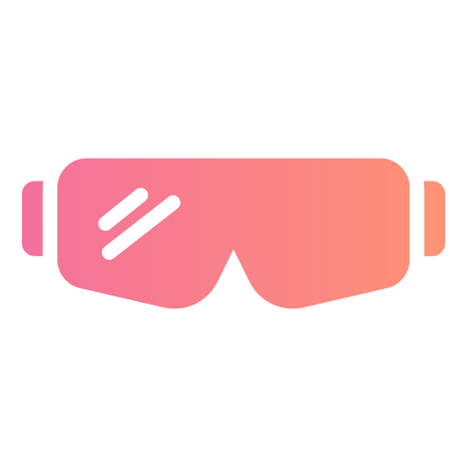 okulary ochronne Generic gradient fill ikona