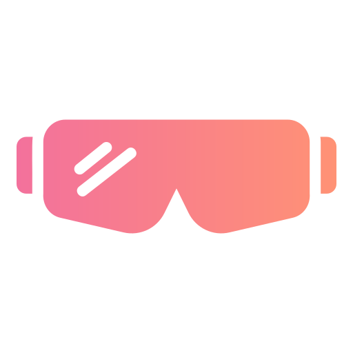 Safety glasses Generic gradient fill icon