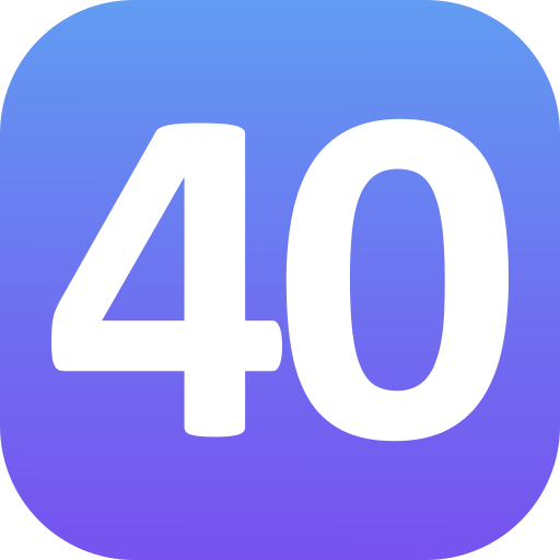 40 Generic gradient fill icon