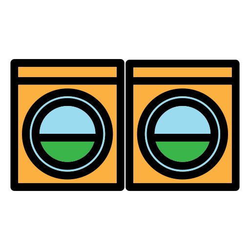 máquina de lavar Generic color lineal-color Ícone