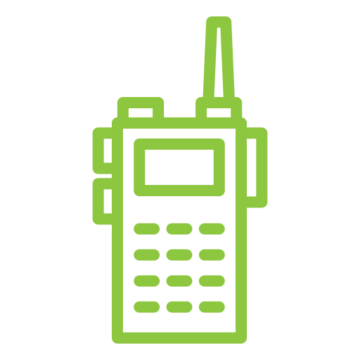 walkie-talkie Generic color outline icoon