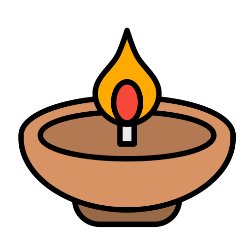 Diwali Generic color lineal-color icon