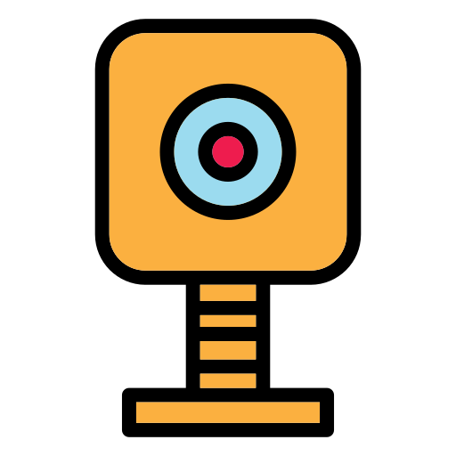 Überwachungskamera Generic color lineal-color icon