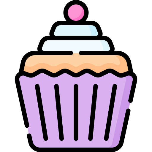 Cupcake Special Lineal color icon