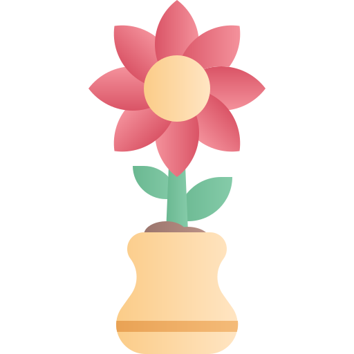 bloem Generic gradient outline icoon