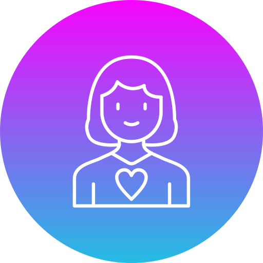 Mother Generic gradient outline icon