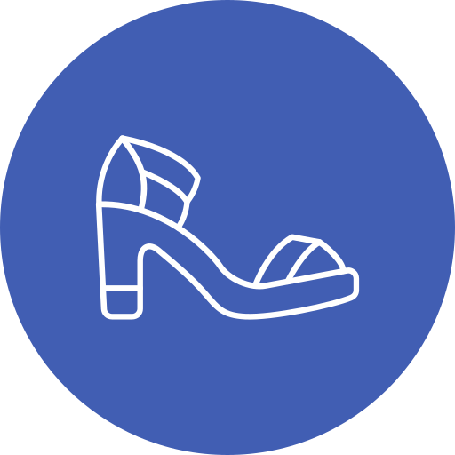 Sandal Generic color fill icon